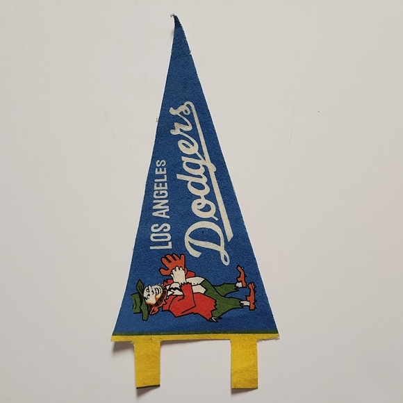 Vintage baseball team small pennant flags - Picture 4 of 11
